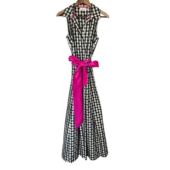 Eliza J Print Woven Shirtdress - Picture 2 of 11